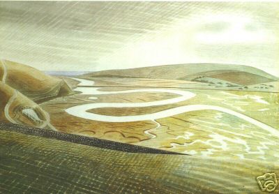 Cuckmere Haven by Eric Ravilious